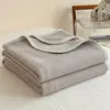 2026 Nuevo Modelo Colcha de Verano Jacquard de Algodón Puro con Aire Acondicionado, Colcha Refrescante de Verano, Manta de Algodón Puro, Manta con Aire Acondicionado, Manta para Siesta en el Sofá