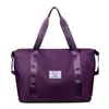 Bolsa de viagem pode cobrir mala de carrinho de armazenamento nova bolsa de bagagem de separação úmida e seca bolsa de fitness portátil multifuncional de grande capacidade