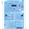 Cama cápsula espacial tecnológica, hotel de deportes electrónicos, apartamento, dormitorio, cama cápsula para dormir, hotel cápsula, cama doble cápsula