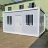 Casa de Hospedagem Móvel em Contêiner, Casa Pré-fabricada Moderna, Loja com Estrutura de Aço, Loja de Chá de Leite Móvel e Conveniente