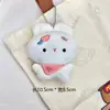 Desenho Animado Gato Preto de Olhos Grandes Boneca de Pelúcia Apito Fofo Gatinho Preto Pingente de Mochila Acessórios Atacado