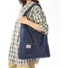 Bolso de Mezclilla para Mujer 2026 Nuevo Verano Moderno Clase Viaje Diario Bolso Tote Gran Capacidad Bolso Cubo de Hombro Único