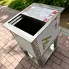 Tanque Móvil de Almacenamiento de Hielo Aislado de Acero Inoxidable Comercial para Tiendas de Café y Té de Leche