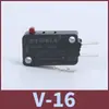 Interruptor de Micro-interruptor V16 Ponto Limite de Curso Toque V-15/152/155/156-1C25 Interruptor Auto-retorno Ponto Prateado