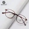 Óculos Lisos de Novo Estilo do Fabricante, Anti Luz Azul, Proteção para os Olhos, Armações de Tr90 com Detalhes em Couro Personalizados para Mulheres, Moda Masculina Tendência Atacado