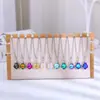 Collar Colgante de Cristal Nuevo Transfronterizo Europeo y Americano Colorido Forma de Gota Taigang Nicho Cadena de Caja Joyería Versátil