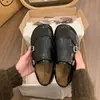 Primeiro Encontro Temporada Sapatos Brogue Esculpidos Estilo Retrô para Mulheres Coleção Outono 2026 Novo com Salto Escondido Mary Jane Estilo Birkenstock