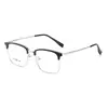 Nuevo Armazón para Lentes de Armazón Grande para Hombres de Negocios 56mm Casual Refinado Moda Armazón de Ceja Armazón Cuadrado Armazón para Lentes Venta al por Mayor