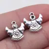 14X14Mm 1.3g Aleación de Plata Antigua Accesorios de Joyería DIY Personaje de Ángel Colgante de Ángel