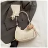 Bolsa de Ombro Feminina Tendência Estilo Coreano, Nova Bolsa Dumpling Simples Versátil de Verão, Bolsa de Mão Casual, Bolsa Transversal
