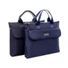 Bolsa Satchel Deshigao para Documentos 5125 Bolsa de Informações Comerciais para Escritório Bolsa de Pasta em Tecido Oxford Bolsa para Conferência Logo Impresso