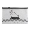 Novo Saco PE Fosco de Desenho Animado Personalizado Calças de Bolso com Aba Plana Criativo Papelaria para Estudantes Saco Ziplock Íntimos Meias Saco Ziplock PE