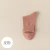 Calcetines de Algodón de Fibra Larga para Mujer, hasta la pantorrilla, Algodón Puro, Sin Costuras, Antibacterianos, Resistentes al Olor, Anti-Pilling, Calcetines Cortos de Verano Blancos para Mujer, Estilo Delgado
