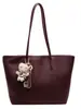 Bolsa casual transfronteiriça de grande capacidade, nova bolsa tote estilosa e minimalista para mulheres, adequada para o trabalho e o trajeto diário, bolsa de ombro e bolsa de axila