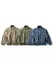 Chaqueta de alta calidad lavada Melard con camuflaje Nanxia para hombre, nueva tendencia de otoño de marca, chaqueta de vuelo holgada