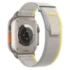 Adecuado para Correa de Apple Iwatch11 Correa de Apple Watch Ultra Bucle de Nailon Trenzado Correa de Velcro