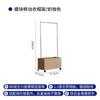 Gabinete Modular Usado Aparador de Acero Inoxidable Fábrica Ins Gabinete de TV Minimalista Moderno Arcón