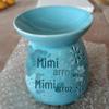 Fogareiro de Aromaterapia Cerâmico Estilo Retro Chinês Óleo Essencial Incenso Casa Quarto Anti-Queima Seca Vela Recortada Esculpida Lâmpada de Aromaterapia