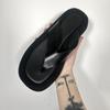 Chanclas de Plataforma Gruesa con Bloques de Color del Mismo Estilo de Celebridad de Internet 2022 Verano Nuevo Versátil Antideslizante Sandalias de Playa para Mujer
