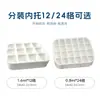 Mini Paleta Caja de Lata Pintura de Acuarela Esmalte de Uñas Gel Caja Dispensadora Portátil para Exteriores Tapa abatible Caja Metálica para Caramelos