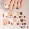 Pegatinas de Uñas de Pie de Dibujos Animados Impermeables Verano Imitación Diamante Polvo de Cebolla para Uñas Artísticas Lindas para Niños Mujeres Embarazadas Pegatinas para Pies Personalizadas