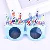 Óculos de Foto para Festa de Aniversário Decoração de Girassol Desenho Animado Infantil Adereços Engraçados Brinquedo Fofo