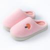 Pantuflas de Algodón para Mujer en Otoño e Invierno para Interiores en Casa Suaves con Suela Antideslizante Forradas de Felpa Calientes para Parejas Lindas Pantuflas de Algodón de Hongo para Hombres