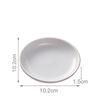 Bandeja para Joyería de Concha Cerámica Nórdica Esmalte Perla Bandeja para Anillos Plato de Almacenamiento Adorno de Escritorio para Baño Hogar Porcelana Blanca