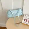 Lujo ligero tendencia callejera gran capacidad moderno elegante lunares 2026 bolso de mano portátil bolso de hombro bolso cuadrado pequeño para mujer