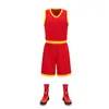 Conjunto de Uniforme de Basquete Infantil Roupa de Apresentação para Jardim de Infância Meninos e Meninas Estudantes Jerseys Pai-Filho com Texto Impresso Verão Peça Única Atacado