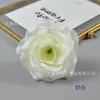 Flor de Rosa Personalizada de 10cm em Tecido de Seda Pode Ser Processada em Acessórios Casamento Festival Parede de Fundo Auditório Loja Decoração de Teto