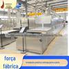 Máquina de fixação de microondas 50KW equipamento de fixação de chá tipo túnel Ticiano máquina de fixação de cores cereais grossos máquina de cozinhar