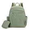 Mochila de Viagem Estilo Coreano para Mulheres 2026 Nova Moda Viagem Impermeável Nylon Leve Pequena Mochila Estilo Simples