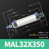 Tpm Asahi Cilindro Mini Pneumático de Martelo Liga de Alumínio Pequeno Pneumático Grande Empuxo Mal1620253240S