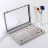Caja de Almacenamiento Multifuncional para Joyería, Exquisita Caja de Almacenamiento para Pendientes, Aretes, Anillos, Colgantes, Bandeja de Gran Capacidad y Más
