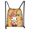 Bolsa de poliéster con cordón ajustable, nueva serie Sanrio de Halloween 2023, productos casuales de alta calidad.