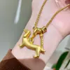 Joyería Coreana de Diseño Único y de Nicho, Collar de Lujo Ligero con un Toque de Alta Gama, Estilo Dulce y Fresco, Cadena de Suéter de Cachorro Dachshund de Plata