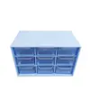 Venta Directa de Fábrica Caja de Almacenamiento Tipo Cajón de Nueve Compartimentos a Prueba de Polvo Blanca Caja de Almacenamiento para Joyería y Cosméticos Venta al por Mayor