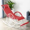 Mecedora de Ratán para Adultos, Silla Perezosa para Siesta en Sala de Estar y Balcón, Silla de Ocio para Personas Mayores, Mecedora para el Hogar al por Mayor