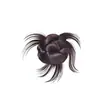 Estrela de cabelo falso com botão de cabelo quebrado clipe de fixação cabeça redonda baixo fofo natural preguiçoso artefato de cabelo para estilizar