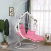 Cadeira de Suspensão Cesta de Suspensão Cadeira de Rattan Soneca Varanda Interior Casa Cadeira de Balanço Pátio Ninho de Pássaro Preguiçoso Dupla Externa Balanço Reclinável