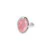Anillo de estilo de lujo ligero con cabujón de piedra preciosa, personalidad exagerada, para mujer, exquisito y versátil, anillo abierto de hip-hop, anillo de dedo índice de moda para moda transfronteriza