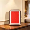 Porta-retrato de canto imitação de cobre personalizado 6 polegadas moldura para pendurar na parede de caligrafia e pintura 8 polegadas A3 papel com glitter moldura vazada moldura em branco atacado