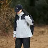 Chaquetas Deportivas para Exteriores para Hombres y Mujeres, Nuevo Estilo Otoño e Invierno 2026, Cortavientos Impermeable a Prueba de Viento, Chaqueta de Montañismo con Capucha