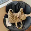 Bolso de lunares de nicho súper popular para mujer, nuevo bolso cruzado de moda 2026, exquisito bolso de hombro para axila, bolso de cuerno