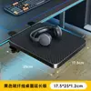 Tablero de extensión de escritorio de fibra de carbono, soporte de brazo plegable, soporte para teclado y borde de mesa extendido para salas de juegos
