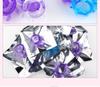 Juguetes sexuales anillo de cristal anillo de vibración de mariposa pequeña anillo de vibración anillo de cristal para hombre vibración