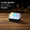 Portavasos Luminoso Cóctel Arcoíris B52 Vaso Escarchado Juego de Vasos de Chupito Dado Tres Caras