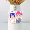 A Vida Desastrosa de Saiki Kusuo: Shintaro Kusuo, Gato Saiki Kusuo, Chaveiro Acrílico Dupla Face com Fundo Branco, Pingente de Mochila, Mercadoria