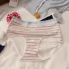 Chica Cereza Vintage 10A Suave Ribete de Encaje Cintura Media Agradable al Tacto Algodón Puro Ropa Interior Femenina Antibacteriano Entrepierna Extendida